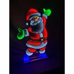 LED Weihnachtsmann mit Infinity Effek 60cm
