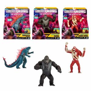Actionfigur Godzilla x King Kong The New Empire elektronische Deluxe-Figuren 18cm 3fach sortiert