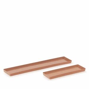 Blumenkasten-Untersetzer Agro Kunststoff terracotta 953x127x28mm