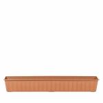 Blumenkasten Agro rechteckig Kunststoff terracotta...