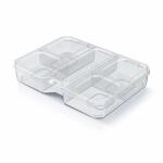 Werkzeug Organizer Box transparent mit Klemmverschluss...