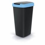 Mülleimer Compacta Q 25L Kunststoff schwarz/blau...