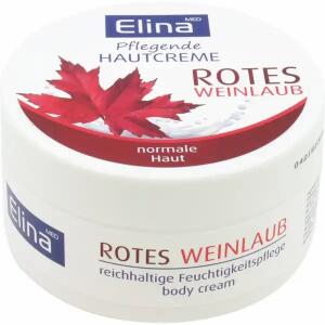 Hautcreme Elina Rotes Weinlaub für normale Haut 150ml Dose