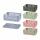 Klappbox Polypropylen blau, schwarz, grün, rot, beige 10x6x15cm 5fach sortiert