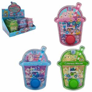 Wasserspiel Bubbletee blau, pink, grün 12cm 3fach sortiert