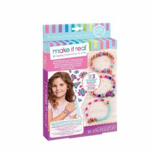 make it real Kreativset Armbänder mit Anhänger 3 Stück