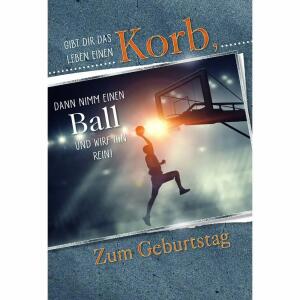 Kurt Eulzer Geburtstagskarte Korb
