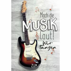 Kurt Eulzer Geburtstagskarte Musik