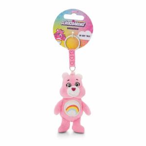 NICI Schlüsselanhänger Glücksbärchis Hurrabärchi pink 10cm