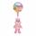 NICI Schlüsselanhänger Glücksbärchis Hurrabärchi pink 10cm