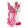 NICI Kuscheltier Lissy PONY Einhorn Tamani stehend weiß-pink 17cm