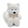 NICI GREEN Kuscheltier Polarfuchs Vanja schlenkernd weiß 25cm