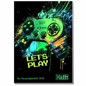 Häfft Hausaufgabenheft 24/25 Let´s play DIN A5