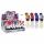 Seifenblasen Einhorn Bubbles mit Einhornfigur 35ml 4fach sortiert