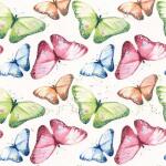 JET PAPIER Servietten Farfalle Felici multicolor 33x33cm...