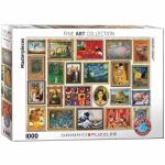 Puzzle Gemälde Collage 1000 Teile