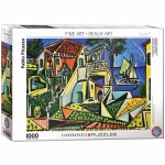 Puzzle Mittelmeer Landschaft 1000 Teile