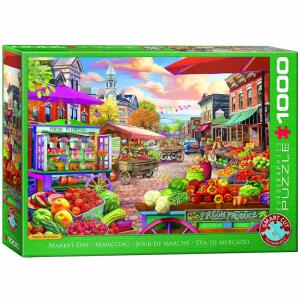 Puzzle Markttag 1000 Teile