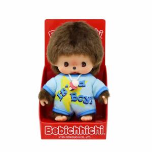 Monchhichi Plüschfigur Bebichhichi Romper Its a Boy 15cm
