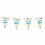 Boland Wimpelkette Happy Birthday aus Kunststoff