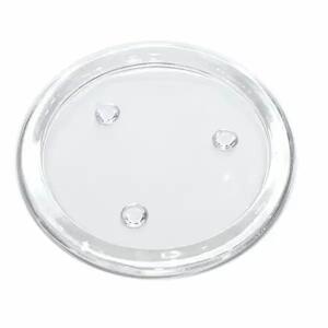 Kerzenteller für Stumpenkerzen Klarglas D10,5cm