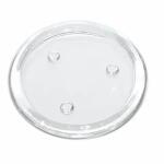 Kerzenteller für Stumpenkerzen Klarglas D10,5cm