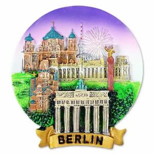 Muddastadt Magnet Berlin 5 Motive mit Feuerwerk aus Polyresin