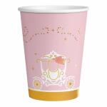 amscan Pappbecher Princess for a Day 250ml 8 Stück
