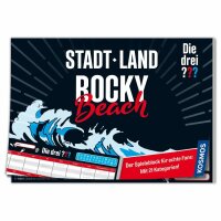 Spielblock Die drei ??? Stadt Land Rocky Beach