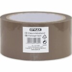 STYLEX Paket-Klebeband PP havanna-braun 50mmx66m