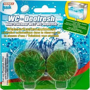Reinex Wasserkastenautomat FRESH WC-Deofresh  grün 2 Stück Blister