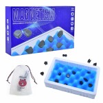Schachspiel magnetisch mit Schwammschachbrett...
