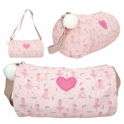 DEPESCHE Princess Mimi Sporttasche Hase Bunny Ballett rosa 280x150x150mm