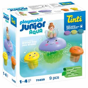 playmobil Junior Aqua & Tinti Bunte Quallenfamilie