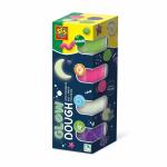 SES CREATIVE Leuchtknete Feel good glow 4x90g