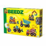 SES CREATIVE Bügelperlen-Set Baufahrzeuge 2400...