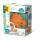 SES CREATIVE Badespielzeug Dinosaurier Stegosaurus orange 12cm Naturkautschuk