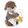 Rasselring Otter braun/blau