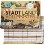 DENKRIESEN Spielblock STADT LAND VOLLPFOSTEN...