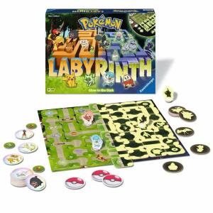 Ravensburger Brettspiel Pokémon Labyrinth Glow in the Dark