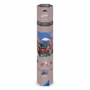 Ravensburger Malen nach Zahlen Leinwand Japanese Cherry Blossom 30x40cm