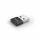 Hama Adapter USB-C Buchse USB-A Stecker schwarz ohne Kabel