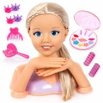 Schmink- und Frisierkopf My Lovely Princess blondes Haar...
