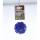 Hundespielzeug Spielball blau Ø7cm 3D-Applikation Knochen