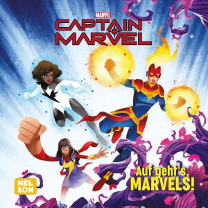 Nelson Kinderbuch Marvel Maxi Mini 188 Captain Marvel Auf geht´s Marvels!