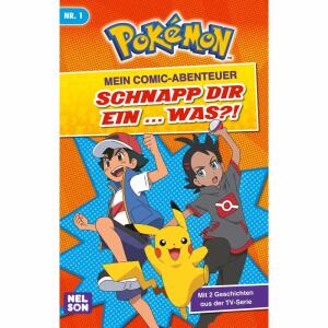 Nelson Kinderbuch Pokémon Mein Comic-Abenteuer Schnapp dir ein …was?!