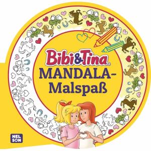 Nelson Malbuch Bibi & Tina MANDALA Malspaß