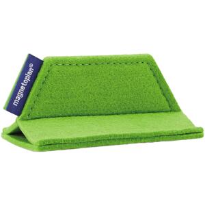 magnetoplan Tafellöscher magnetoWipe ecoAware grün 10,5x6x5,2cm recycelter Filz mit Magneten