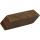 magnetoplan Design-Holzmagnet Evolution plus 60x20x13mm 4 Stück Walnuss Haftkraft 4kg