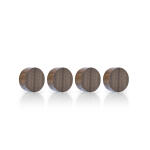 magnetoplan Design Magnets Wood Series Cube Ø30mm...